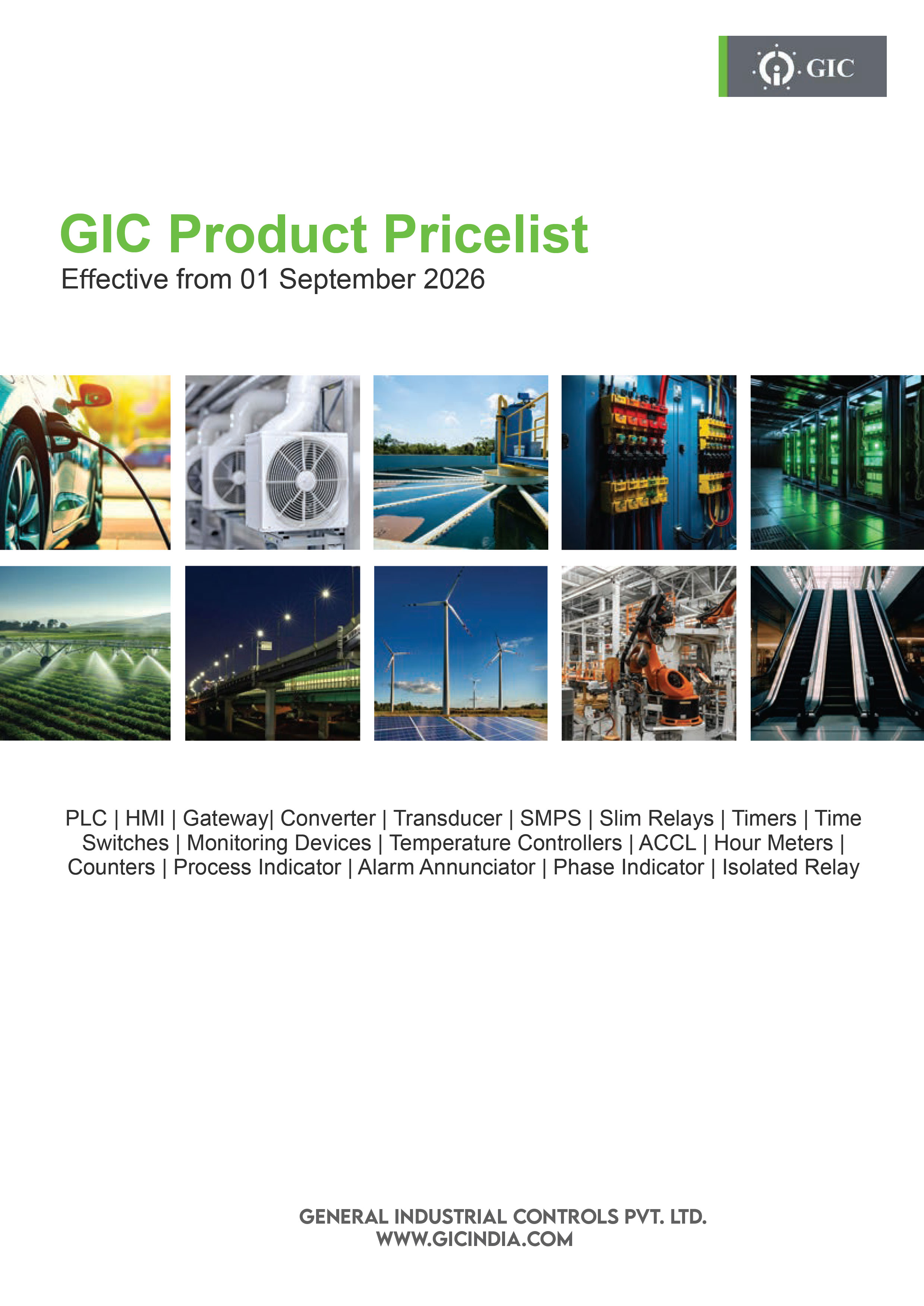 GIC Direct Pricelist